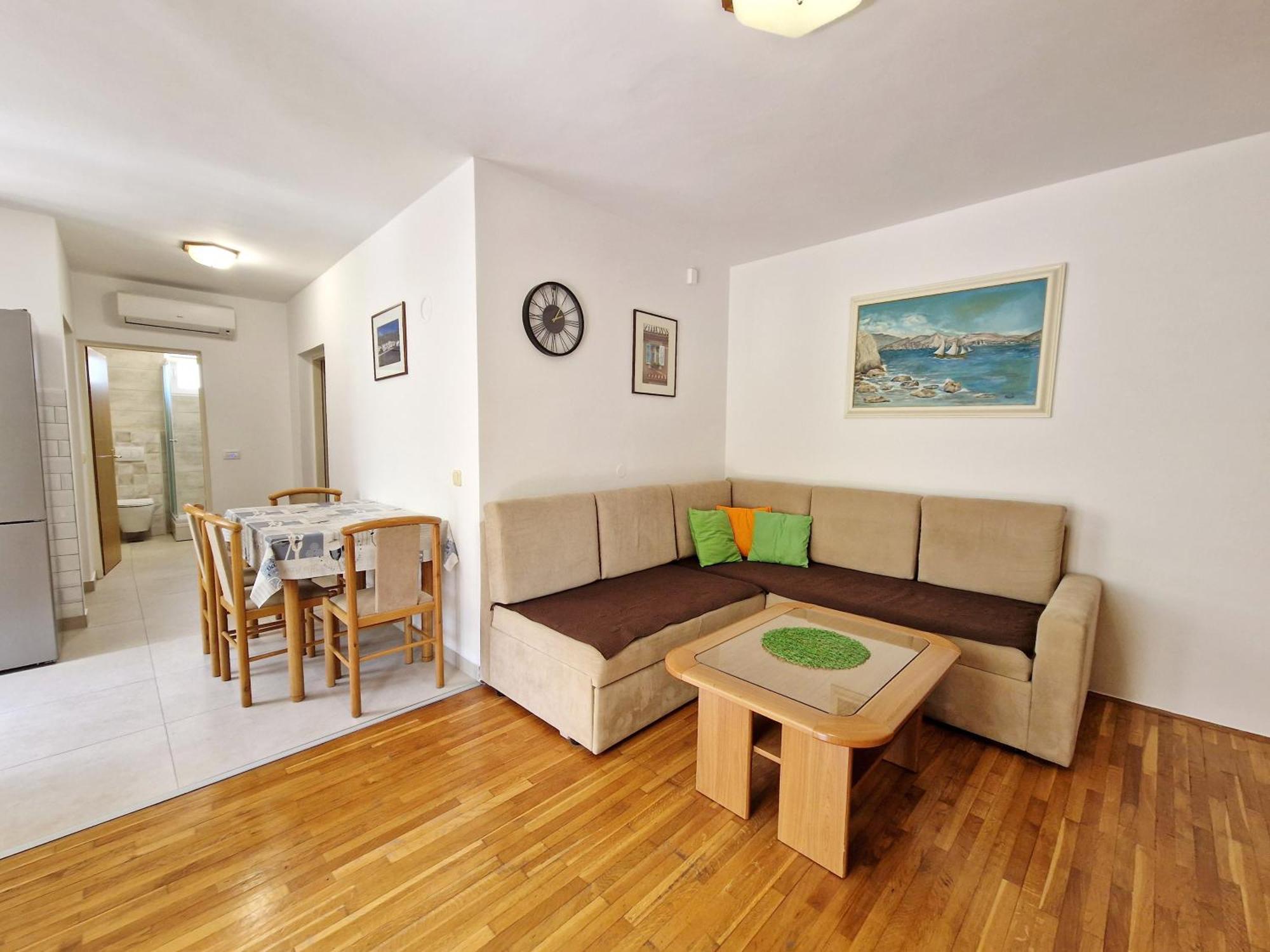 Apartment Sersic Baska  Bagian luar foto